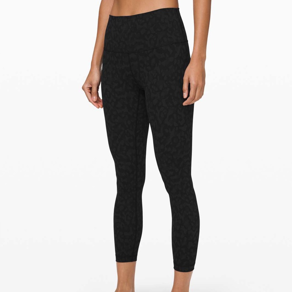 Lululemon Wunder Under High-Rise Tight 25" *Full-On Luxtreme Gray Camo